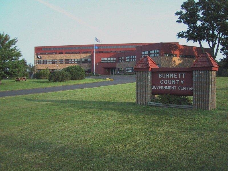 Burnett County Government Center in Siren, Wisconsin