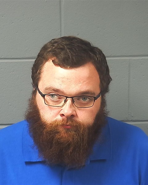 Booking photo — Stephan P West