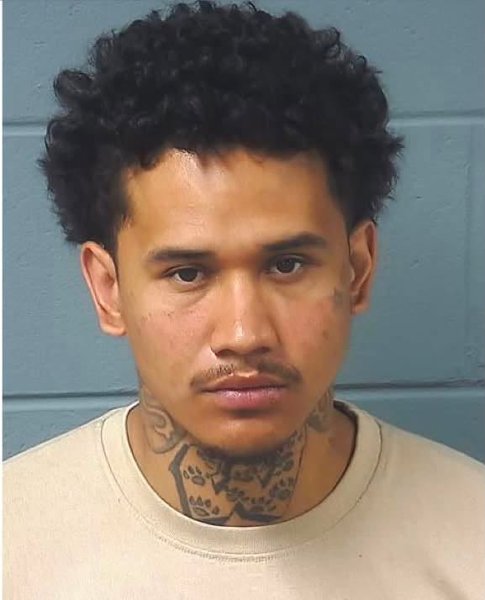 Booking photo — Derrick M. Rapley Jr.